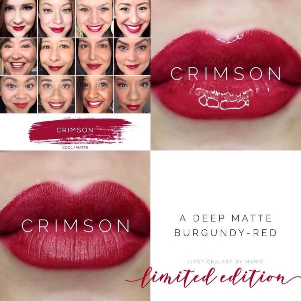 Crimson LipSense Limited Edition NWT